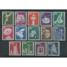 ALEMANIA OCCIDENTAL 1975 SERIE COMPLETA DE ESTAMPILLAS NUEVAS MINT 25 EUROS